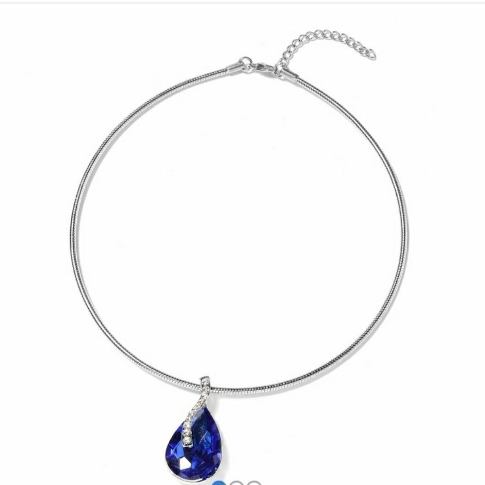 Sapphire Necklace 16.50 inch‎